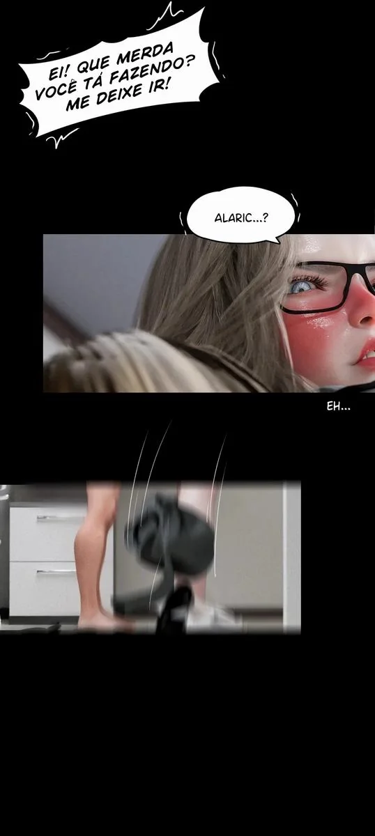 Viúva Negra se arrepende de dar a buceta pro Alaric em HQ Brasileiro