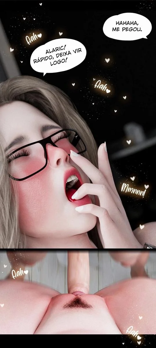 Viúva Negra se arrepende de dar a buceta pro Alaric em HQ Brasileiro