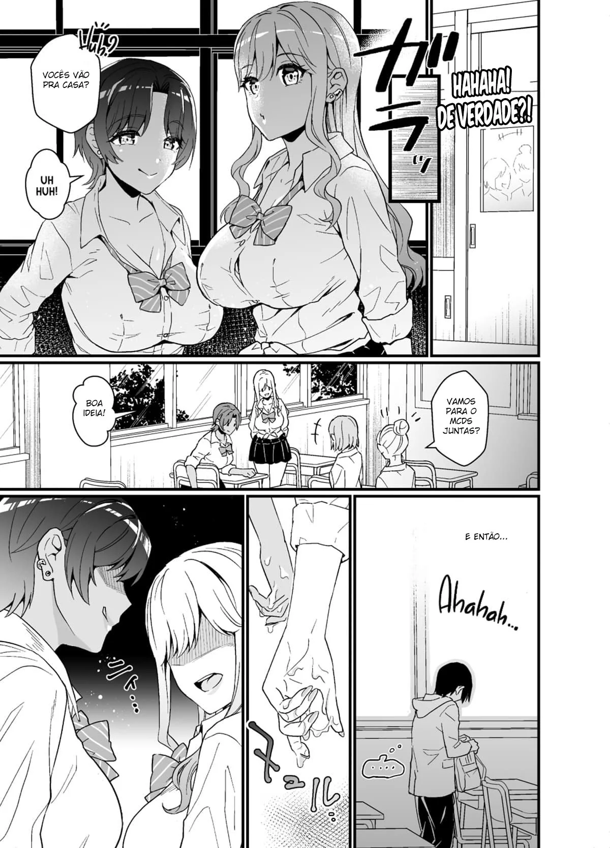 Yamada e as Piranhas da Escola - A Rola do Destino em Hentai Brasileiro