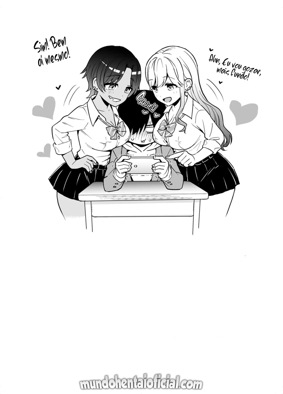 Yamada e as Piranhas da Escola - A Rola do Destino em Hentai Brasileiro