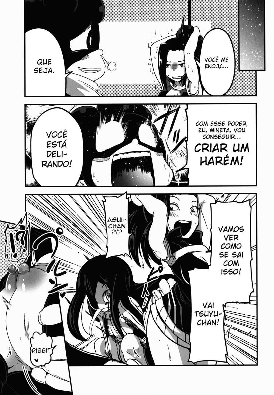 Yaoyorozu e o Afrodisíaco: Pica Grande em Boku No Hero Hentai HQ Brasileiro