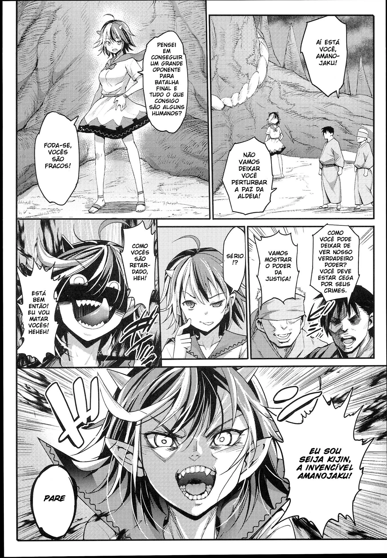 Yokais do Prazer: Hipnotizando e Fodendo as Piranhas da Cidade" em Hentai HQ