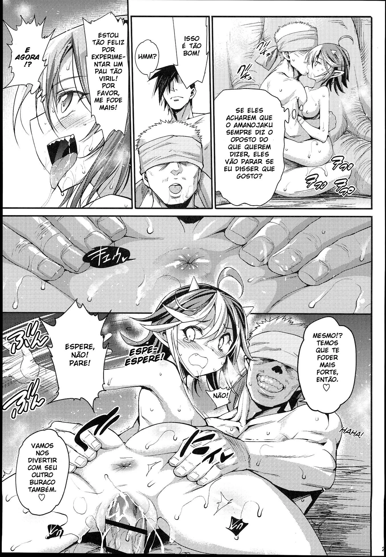 Yokais do Prazer: Hipnotizando e Fodendo as Piranhas da Cidade" em Hentai HQ