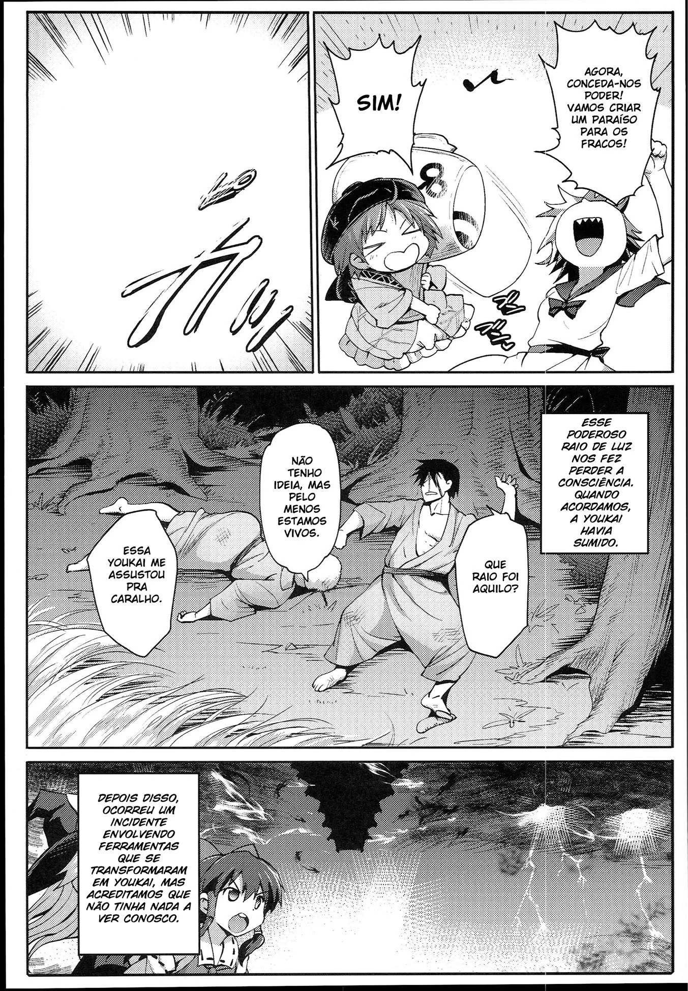 Yokais do Prazer: Hipnotizando e Fodendo as Piranhas da Cidade" em Hentai HQ