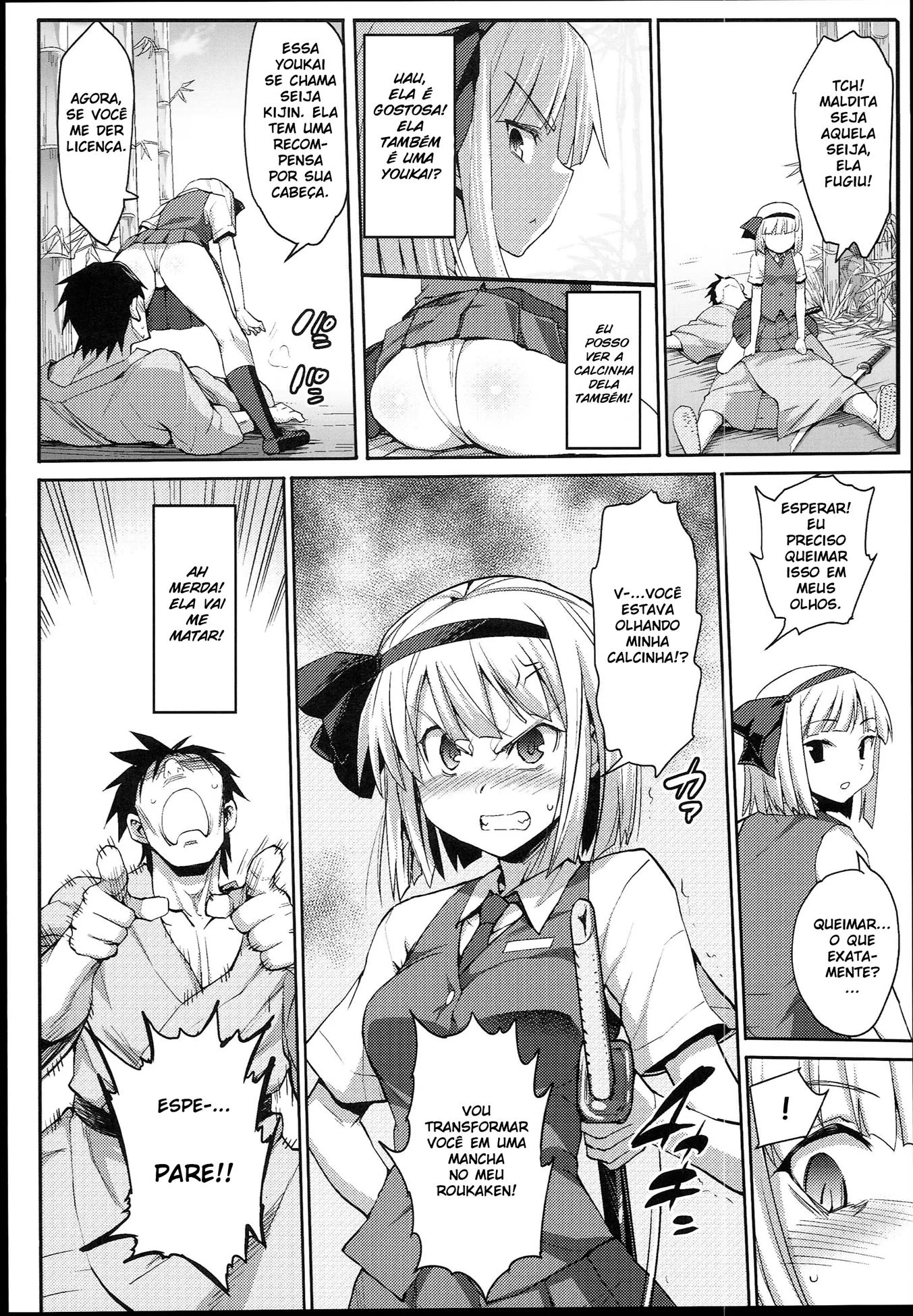 Yokais do Prazer: Hipnotizando e Fodendo as Piranhas da Cidade" em Hentai HQ