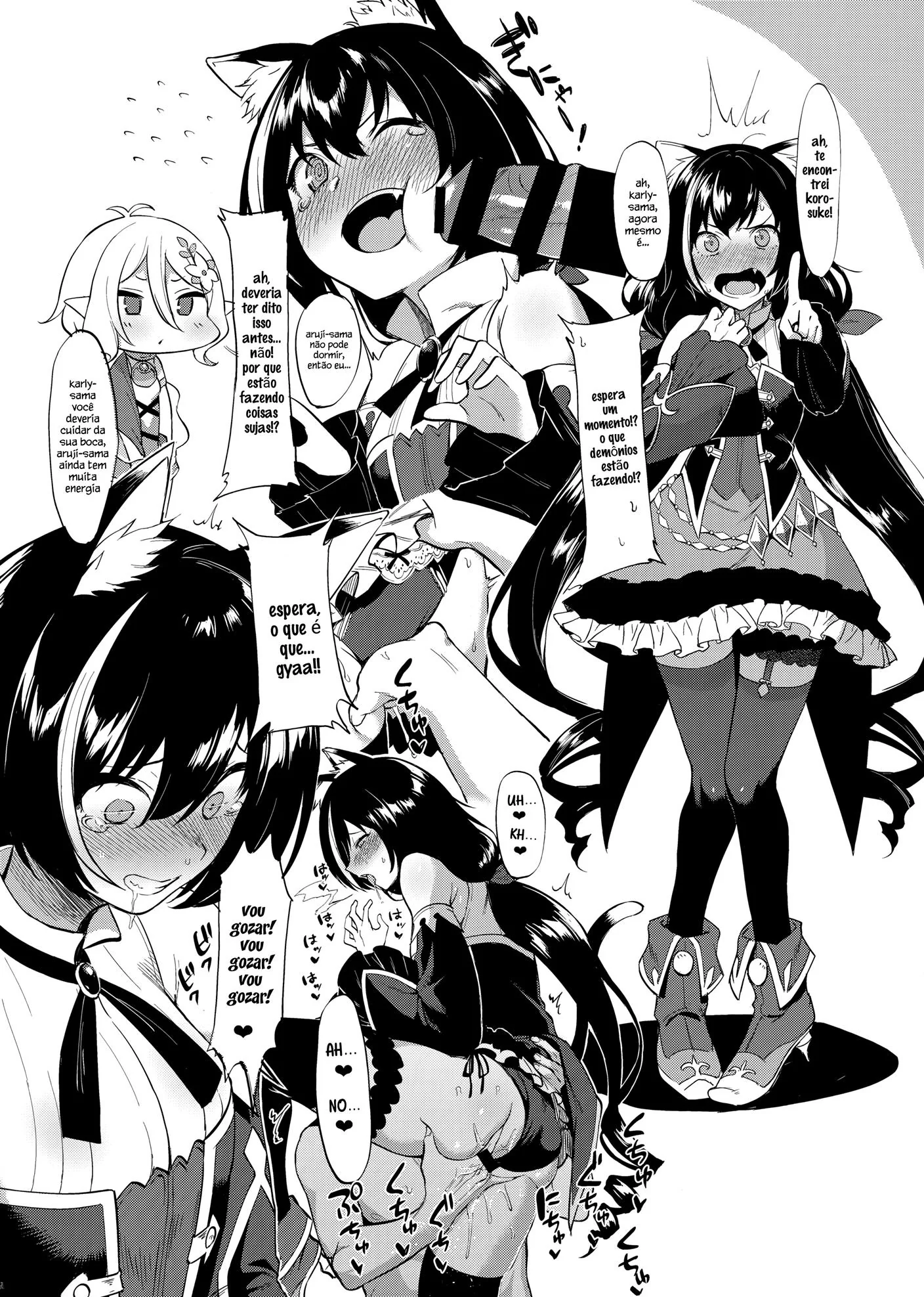 Yuuki e o Biscoito da Perversão: Três Piranhas Safadas na Iniciação Sexual!" em Hentai HQ